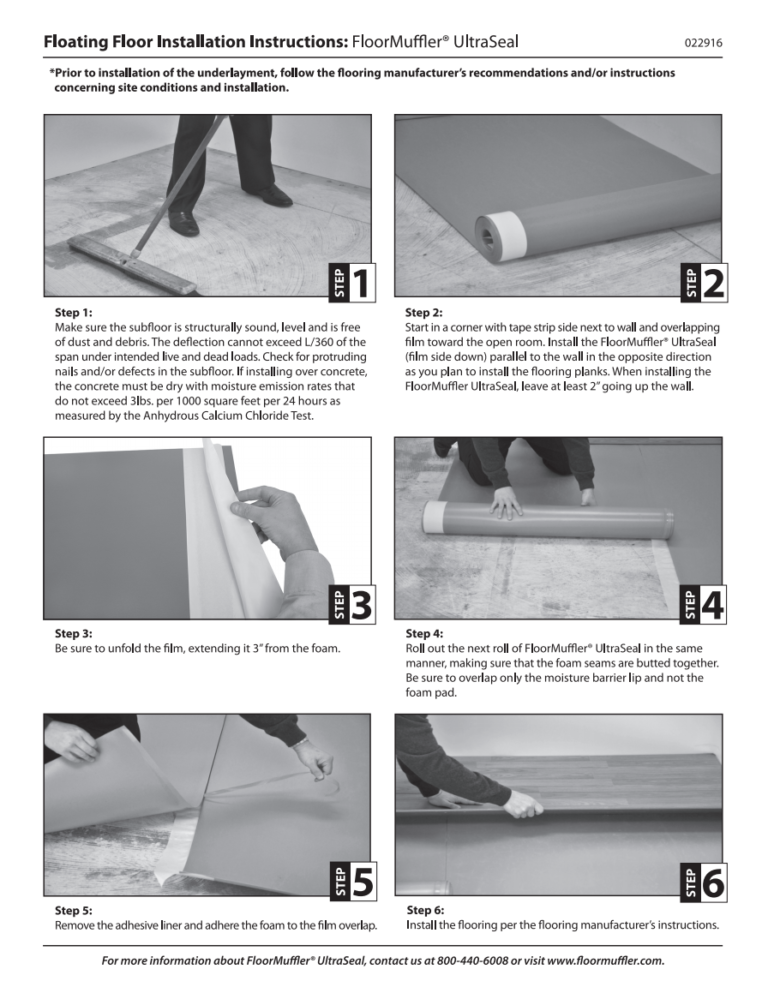 FloorMuffler Underlayment for Laminate and Engineered Floors